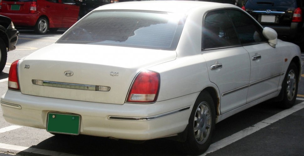 Hyundai Grandeur/Azera 2.5i V6 (180 Hp) Automatic