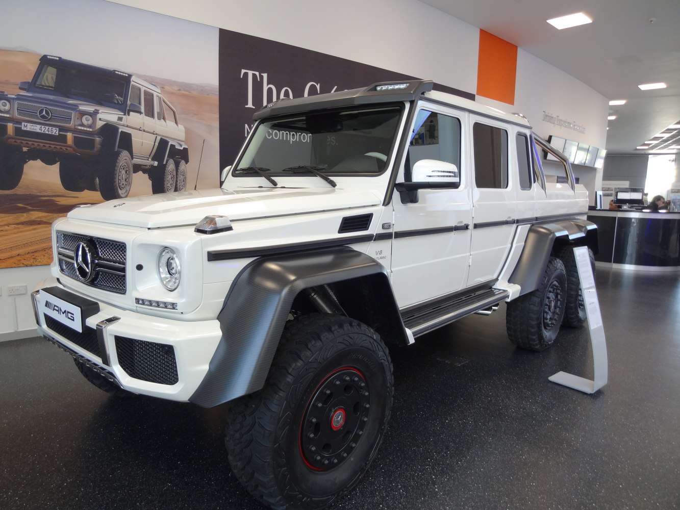 Mercedes-Benz G-class AMG G 63 V8 (544 Hp) 6x6 7G-TRONIC SPEEDSHIFT PLUS