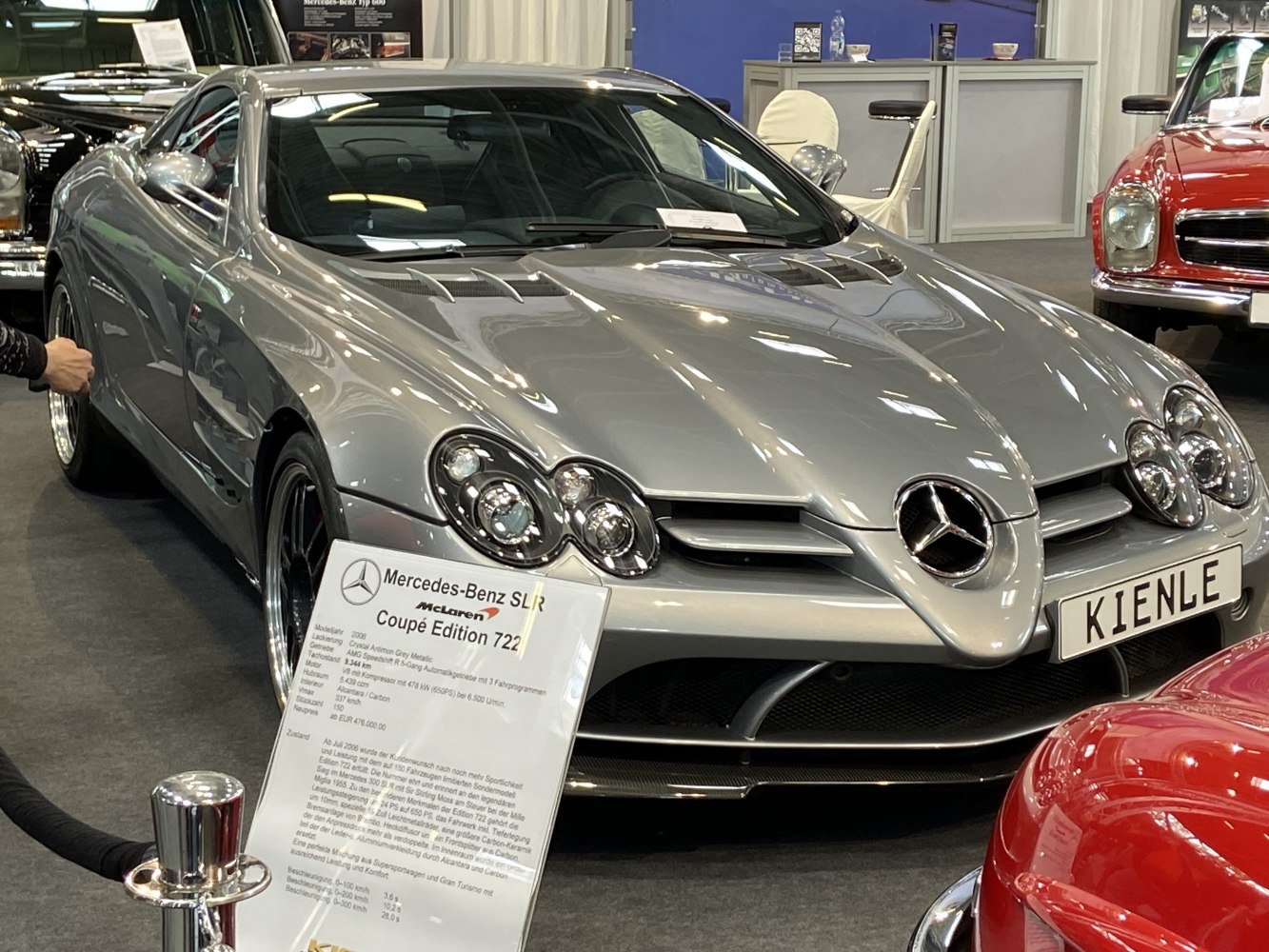 Mercedes-Benz SLR McLaren 722 Edition 5.5 V8 Kompressor (650 Hp) AMG SPEEDSHIFT R