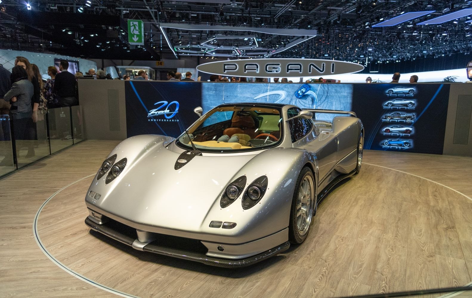 Pagani Zonda 7.3 i V12 48V (550 Hp)