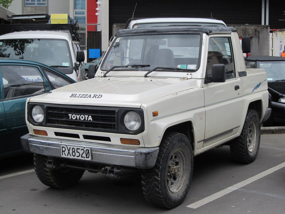 Toyota Blizzard 2.45 TD 4WD (85 Hp)