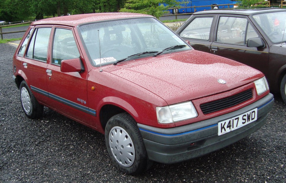 Vauxhall Nova 1.0 (45 Hp)