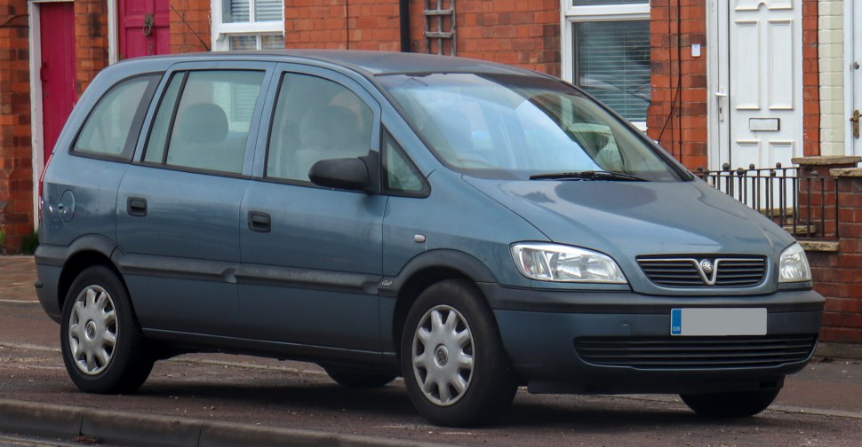 Vauxhall Zafira 1.6 16V (101 Hp)