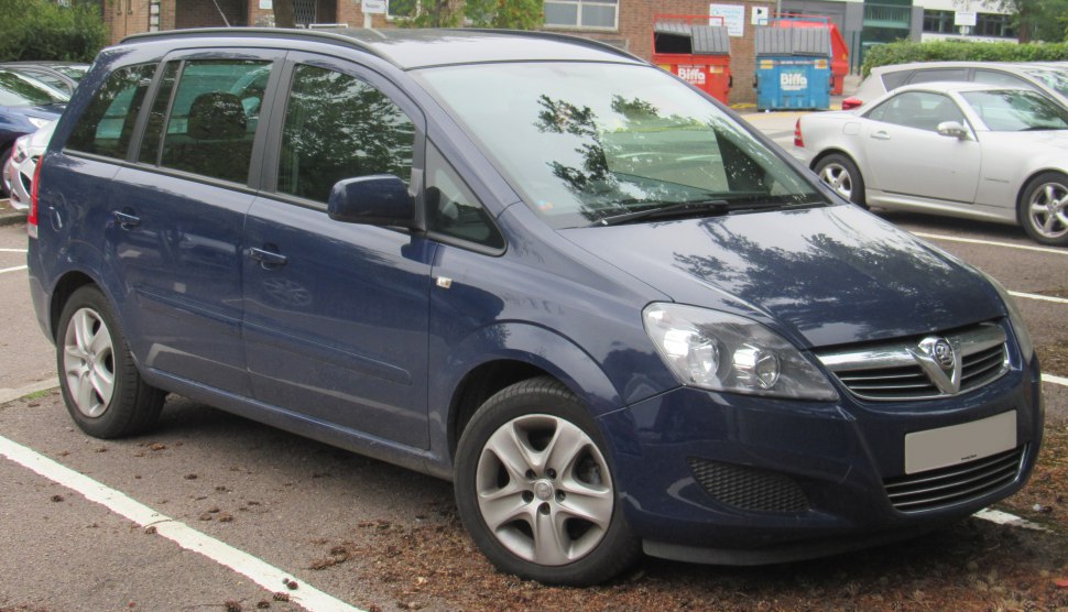 Vauxhall Zafira 1.8 XER (140 Hp)