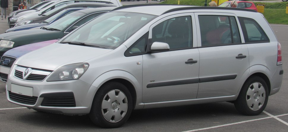 Vauxhall Zafira 1.8i 16V (140 Hp)